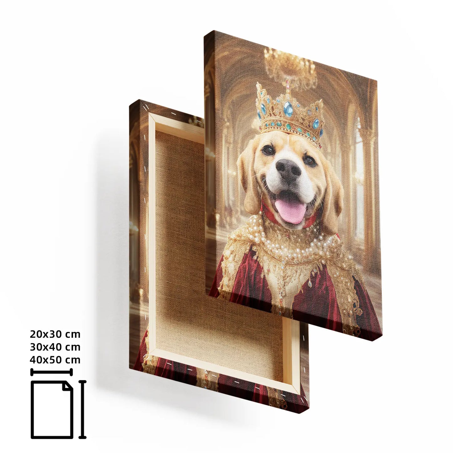 Royal Crown on Canvas