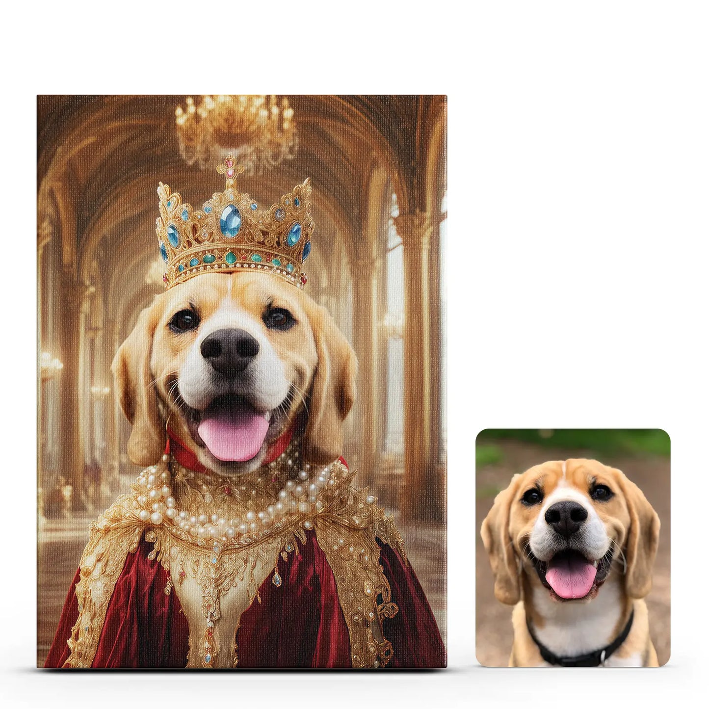 Royal Crown on Canvas