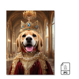 Royal Crown on Canvas
