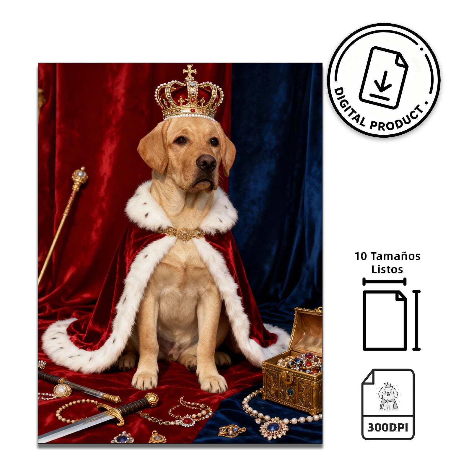 Rey de cuatro patas
