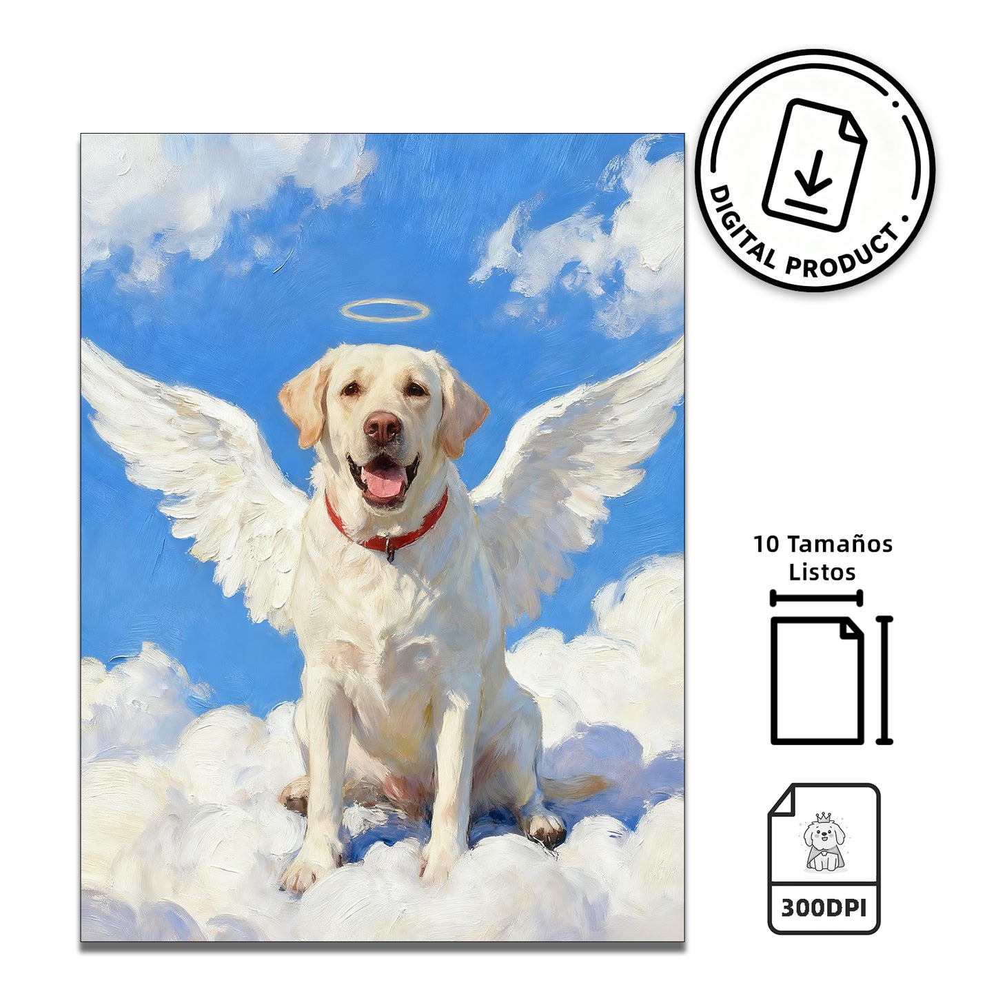 Pet Portrait Angel