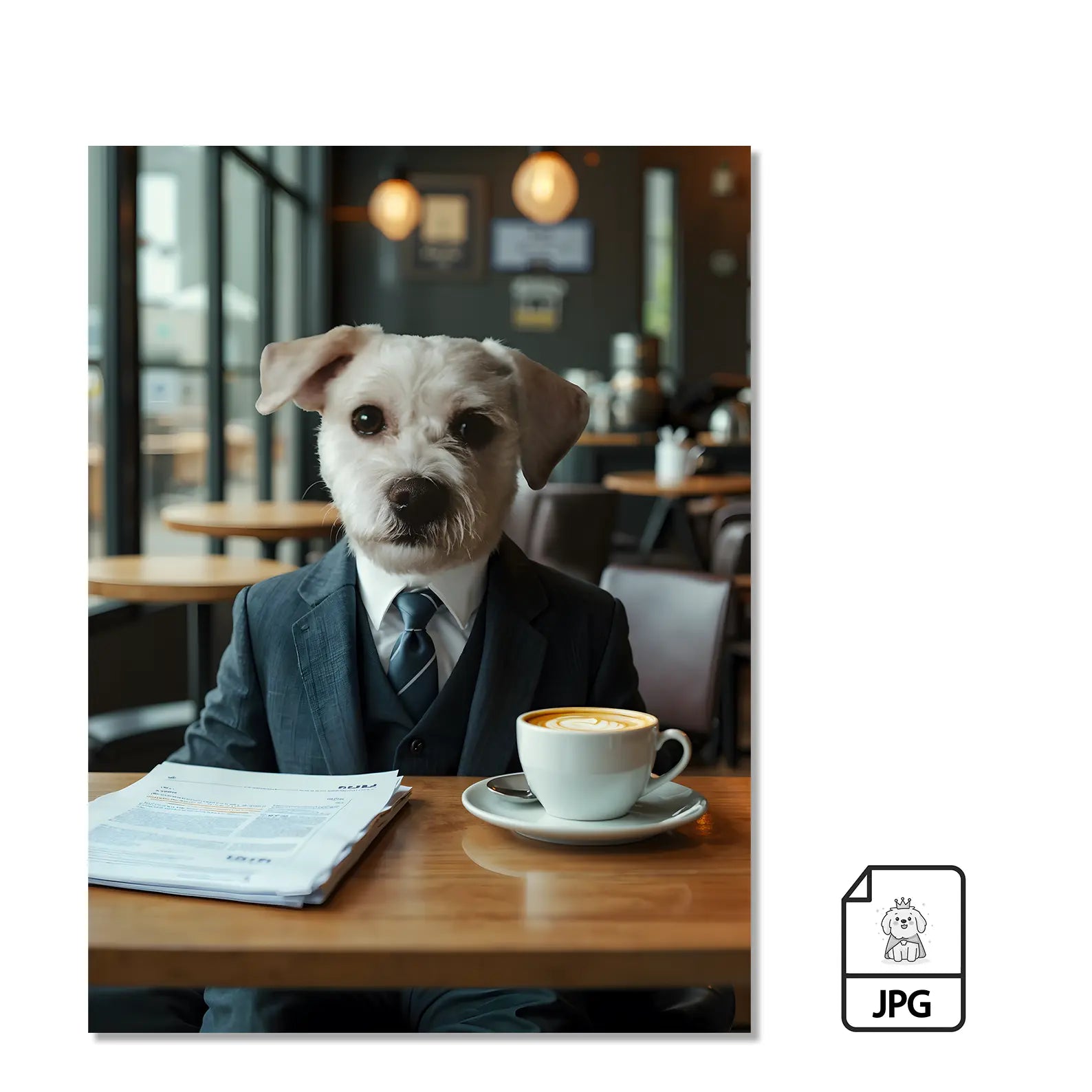 Tardes de café en Lienzo