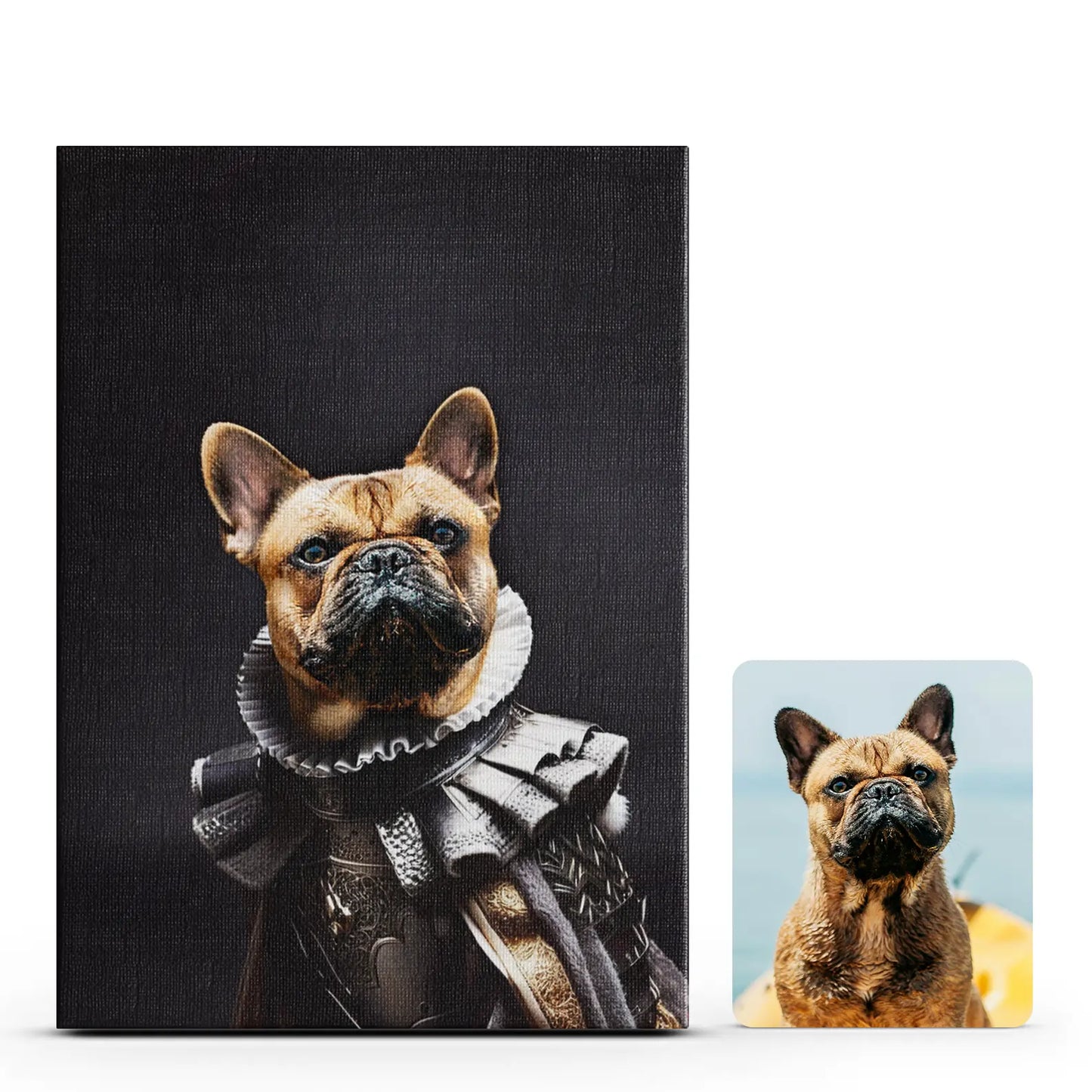 Black Knight on Canvas
