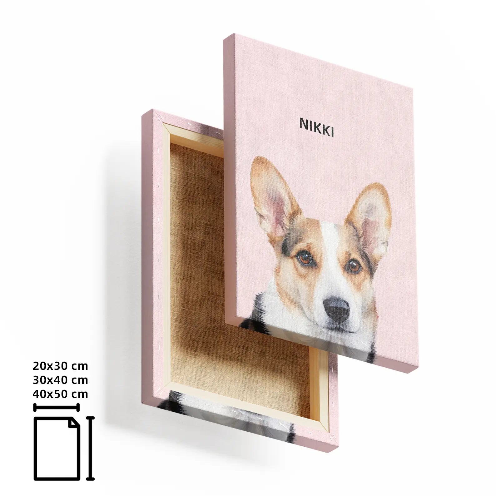 Pet Portrait on Canvas