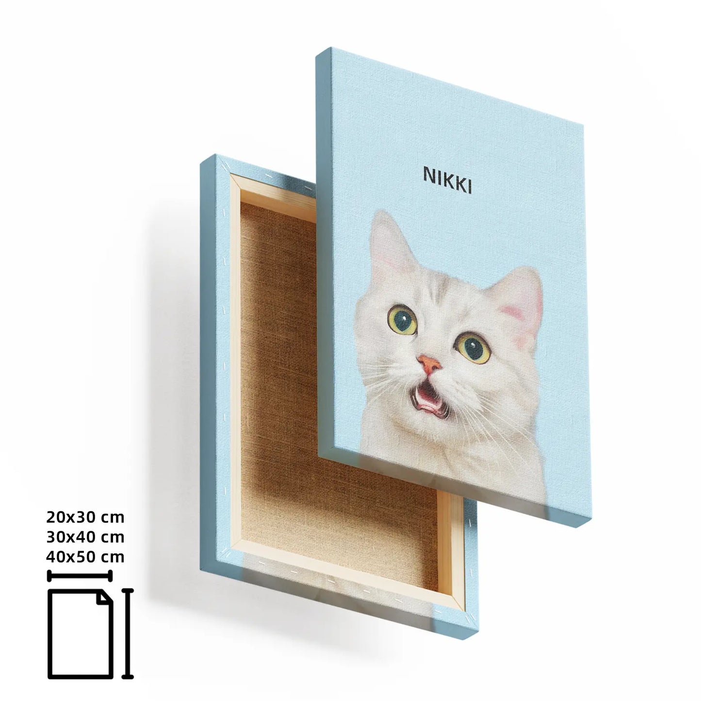 Pet Portrait on Canvas