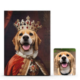 Royal Portrait on Canvas